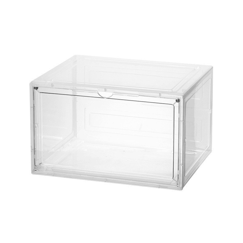 Shoe Storage Case Manufacturer - Fashionable Foldable Magnet Transparent Stackable