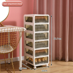 Household Storage Box Manufacturer - Stackable Collapsible Baskets with Wheels