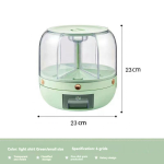 Food Storage Container Manufacturer - 360 Degree Rotating Sealed Rice Dispenser