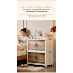 Kids Storage Cabinet Manufacturer - No Need to Install Folding Cartoon Organizer