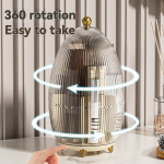 Cosmetic Display Case Manufacturer - Functional Flexible Egg Style Makeup Organizer