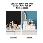 Makeup Organizer Manufacturer - Multipurpose with 2 Drawers 1 Tray for Perfume