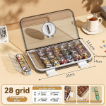 Weekly Pill Box Manufacturer - 7 Day 3 Times Daily Large Capacity Organizer