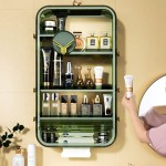 Bathroom Organizer Manufacturer - With Storage Drawer Plastic No Drill Rack