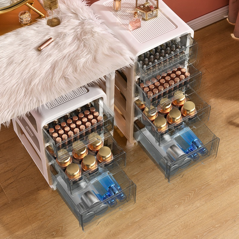 Kitchen Storage Cabinet Manufacturer - Multi-functional 4 Tier with Drawers