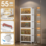 Storage Cabinet Manufacturer - Factory Direct Foldable Tall Thin with Wheels