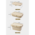 Camping Basket Manufacturer - Multifunction Folding Wash Basin with Lid and Tray