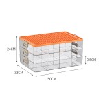 Toy Organizer Manufacturer - Plastic Stackable Bins With Compartments for Lego