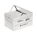 Picnic Basket Manufacturer - Foldable Side Open Camping Box with Table Lid