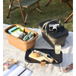 Picnic Basket Manufacturer - Wholesale Large Capacity Portable Hand Basket Outdoor