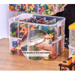 Toy Storage Container Manufacturer - Multi-Layer Rectangle for Kids Dolls Blocks