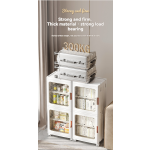 Home Storage Organizer Manufacturer - 4-Layer Foldable Multi-Functional Display