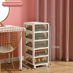 Kitchen Storage Cabinet Manufacturer - Multi-functional 4 Tier with Drawers