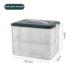 Toy Storage Container Manufacturer - Stackable Rectangle with Handle PP Material