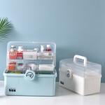 First Aid Box Manufacturer - Portable Three-Layer Multipurpose Medical Cabinet