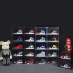 Shoe Storage Case Manufacturer - Fashionable Foldable Magnet Transparent Stackable