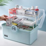 First Aid Box Manufacturer - Portable Three-Layer Multipurpose Medical Cabinet