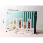 Vacuum Glass Jar Manufacturer - Stackable Square Container with Lids