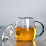 Iced Coffee Cup Manufacturer - Glass with Bamboo Lid