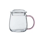 Iced Coffee Cup Manufacturer - Glass with Bamboo Lid