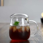 Iced Coffee Cup Manufacturer - Glass with Bamboo Lid