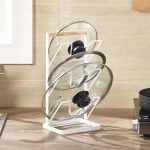 Pot Lid Rack Manufacturer - Multi Level Iron Storage Shelf