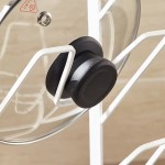 Pot Lid Rack Manufacturer - Multi Level Iron Storage Shelf