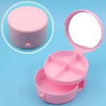 Storage Box Manufacturer - Clear Plastic White Cosmetic