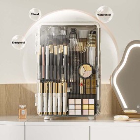 Jewelry Box Manufacturer - Pink Round Double Tier Classic