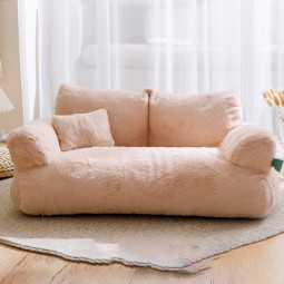 Plush Cat Bed Manufacturer - Doughnut Design Warm Bed