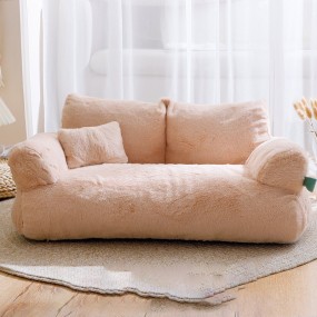 Plush Cat Bed Manufacturer - Doughnut Design Warm Bed