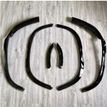 Fender Flares Factory - Gloss Black for Defender 90