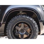 Fender Flares Factory - Gloss Black for Defender 90