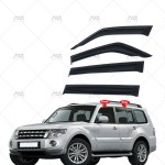 Window Visor Manufacturer - ABS 4 Pieces for Pajero