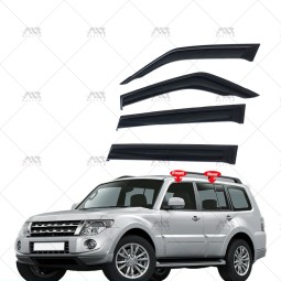 Window Visor Manufacturer - ABS 4 Pieces for Pajero