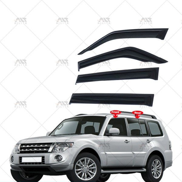 Window Visor Manufacturer - ABS 4 Pieces for Pajero