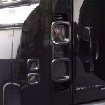 Taillight Cover Manufacturer - Black Guard for Defender