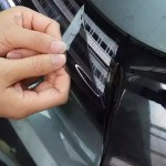 Headlight Film Factory - Smoked Black TPU for Leopard 3