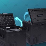 Car Refrigerator Factory - 55L Dual Temperature Control