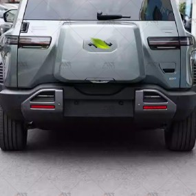 Wheel Stickers Factory - Black Warrior Logo for Leopard 3