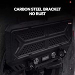 License Plate Holder Factory - Lockable with Flagpole