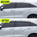 Window Visors Manufacturer - 6PCS PC Rain Deflectors for Renegade