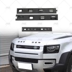 Emblem Badge Manufacturer - Gloss Black Lettering for Defender