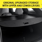 Trunk Storage Curtain Factory - Leather Partition for MG ZS