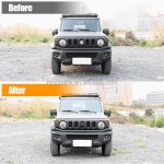 Grill Badge Manufacturer - Carbon Fiber Logo for Jimny