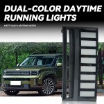 Running Lights Factory - Front Bumper Lights for Santa Fe