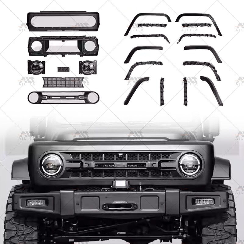 Grille Fender Flares Factory - Headlights Kit for BAW 212
