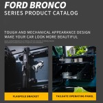 Roof Rack Factory - Off Road Folding Ladder for Bronco
