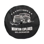 Spare Tire Cover Manufacturer - Waterproof Off-Road for Bronco