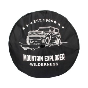 Spare Tire Cover Manufacturer - Waterproof Off-Road for Bronco
